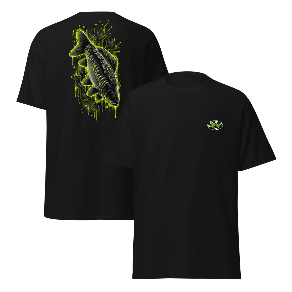 Cypra Neon Mirror Carp T-shirt