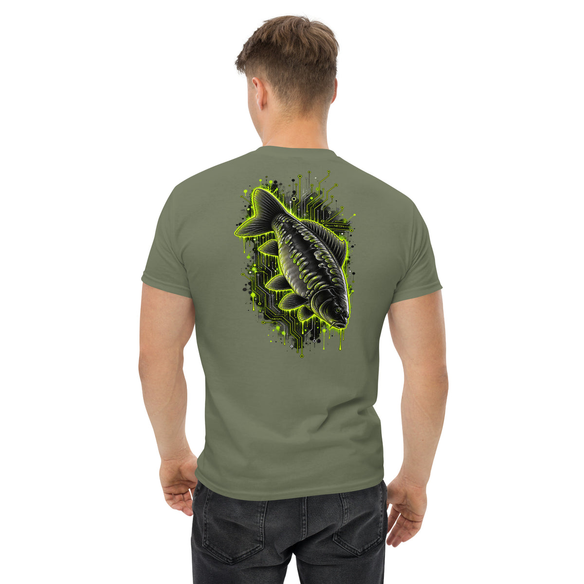 Cypra Neon Mirror Carp T-shirt