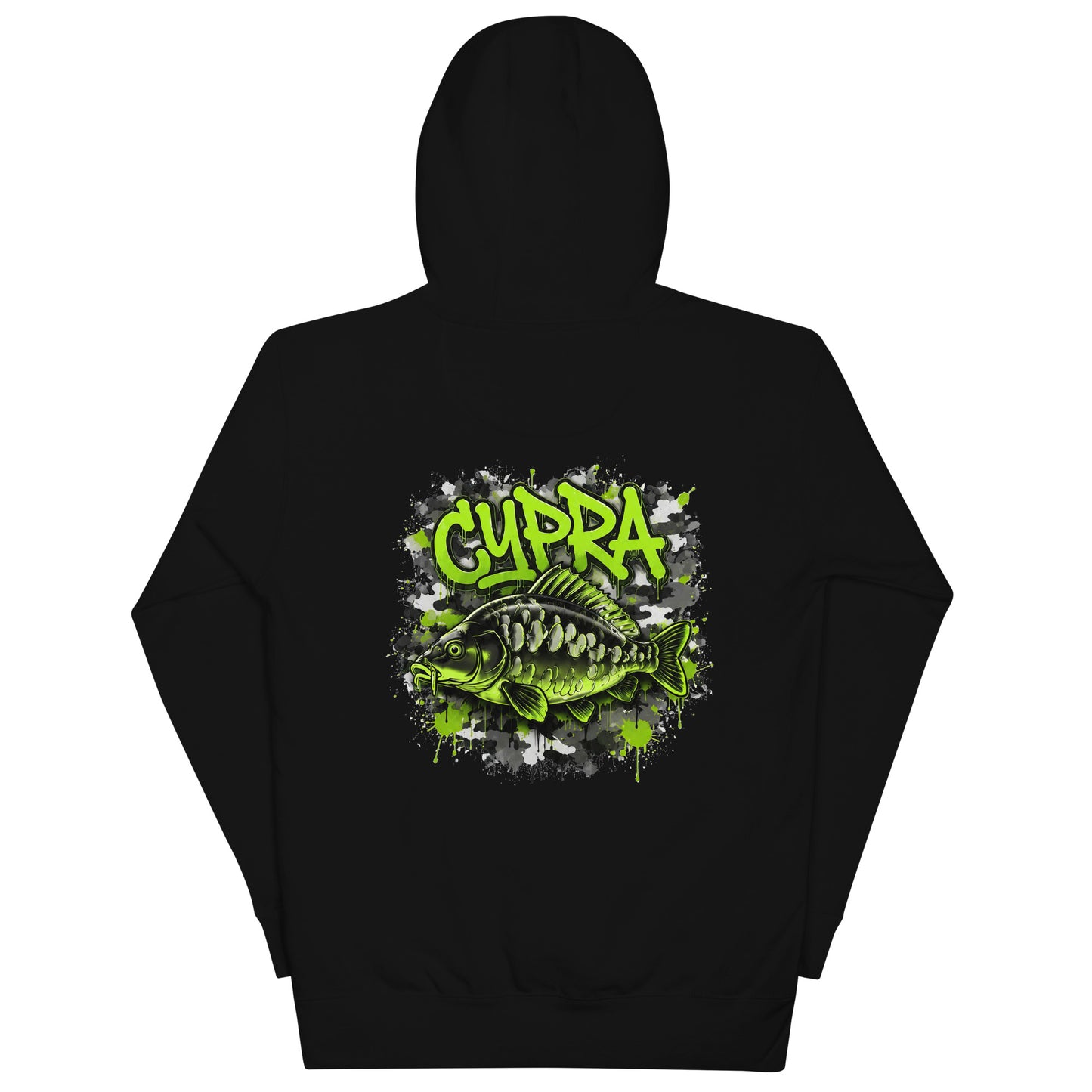 Cypra Carp Fishing (Street Mirror) Hoodie
