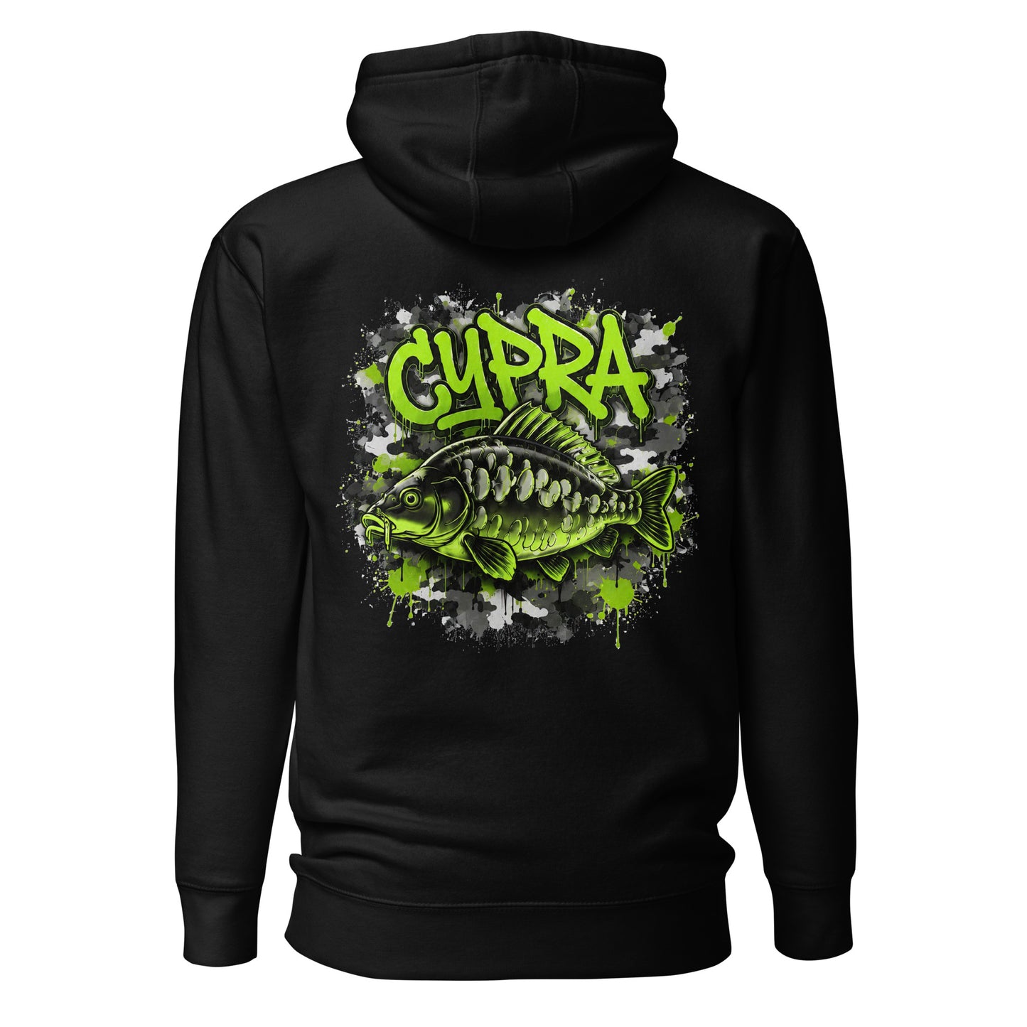 Cypra Carp Fishing (Street Mirror) Hoodie