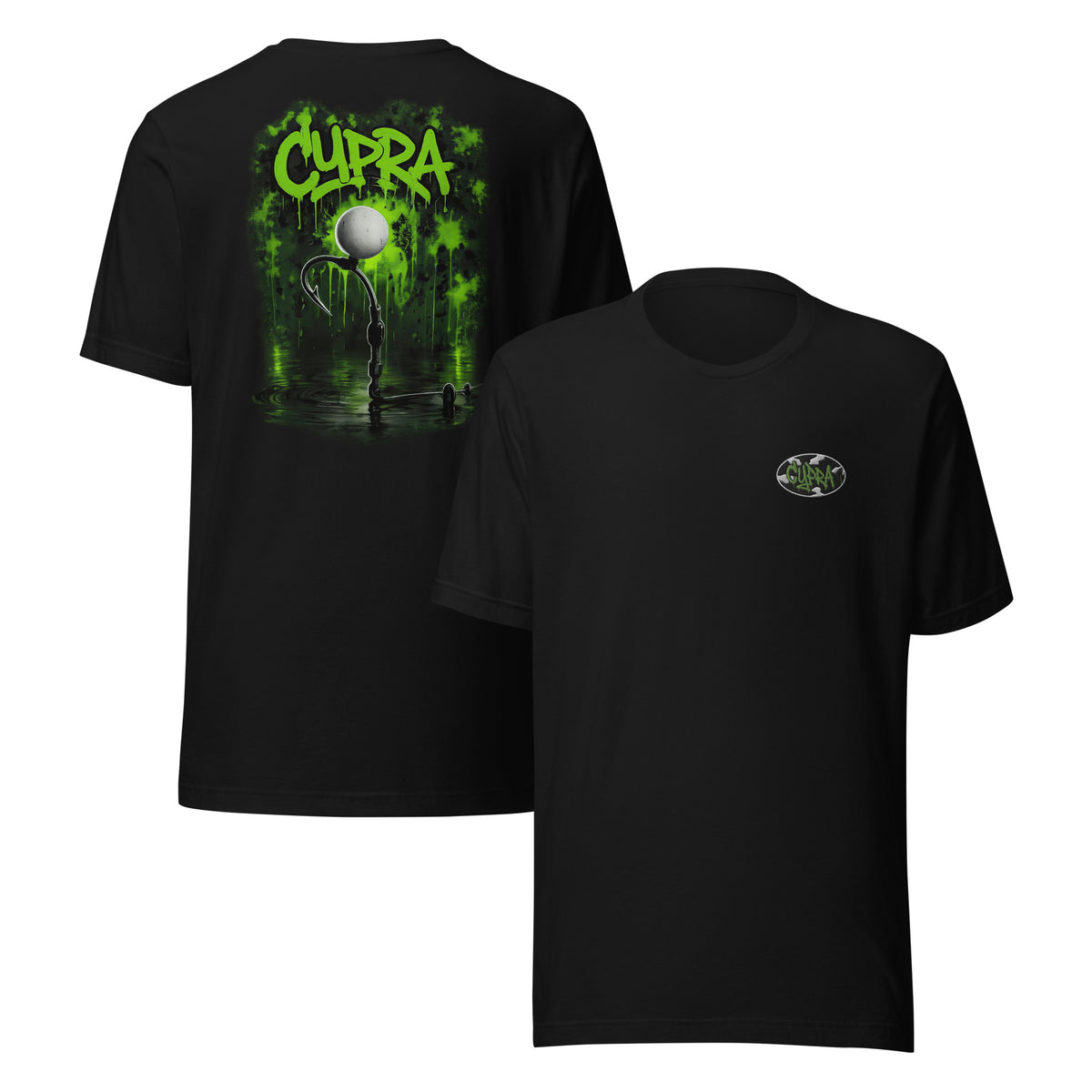 Cypra Carp Fishing (Pop Up) T-Shirt