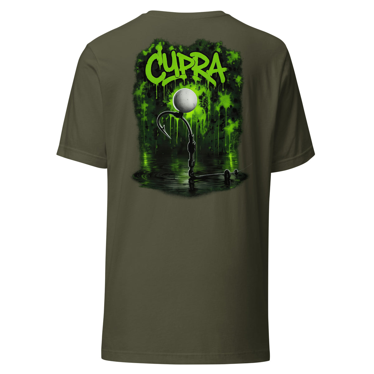 Cypra Carp Fishing (Pop Up) T-Shirt