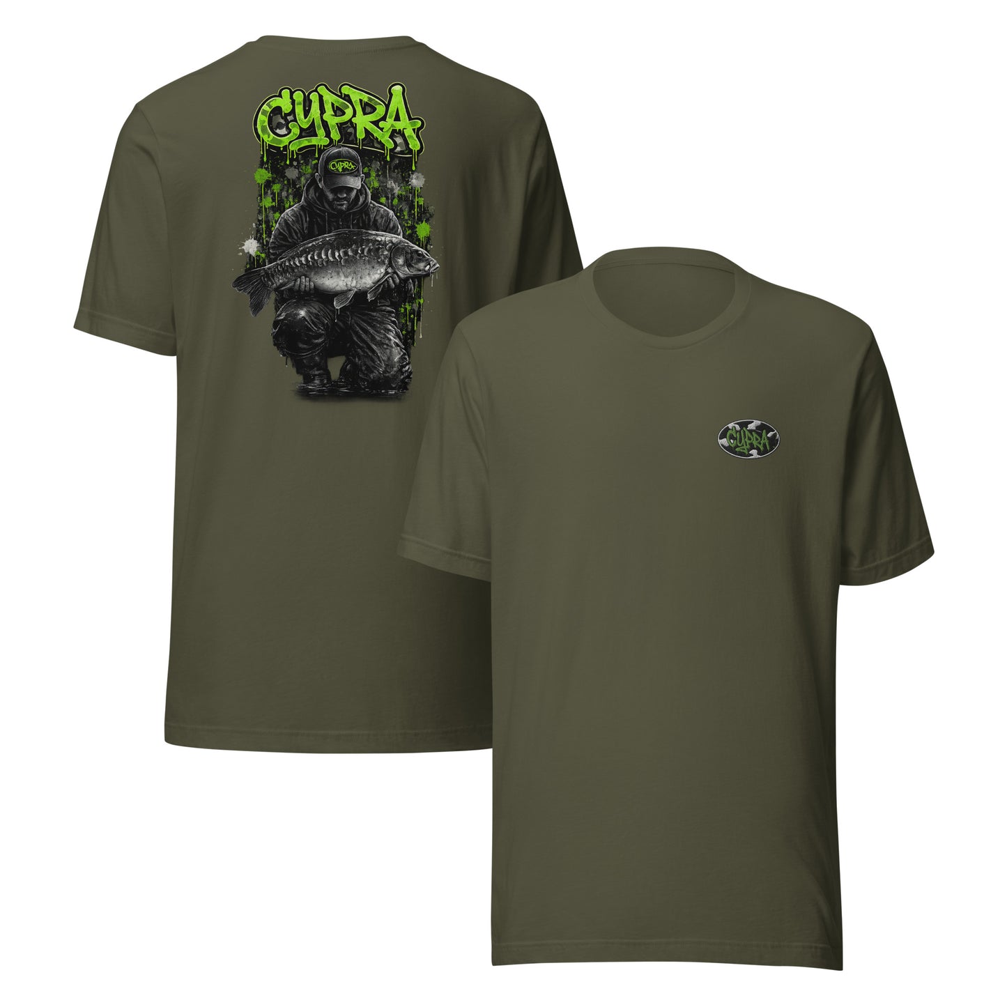 Cypra Carp Fishing (Catch) T-Shirt