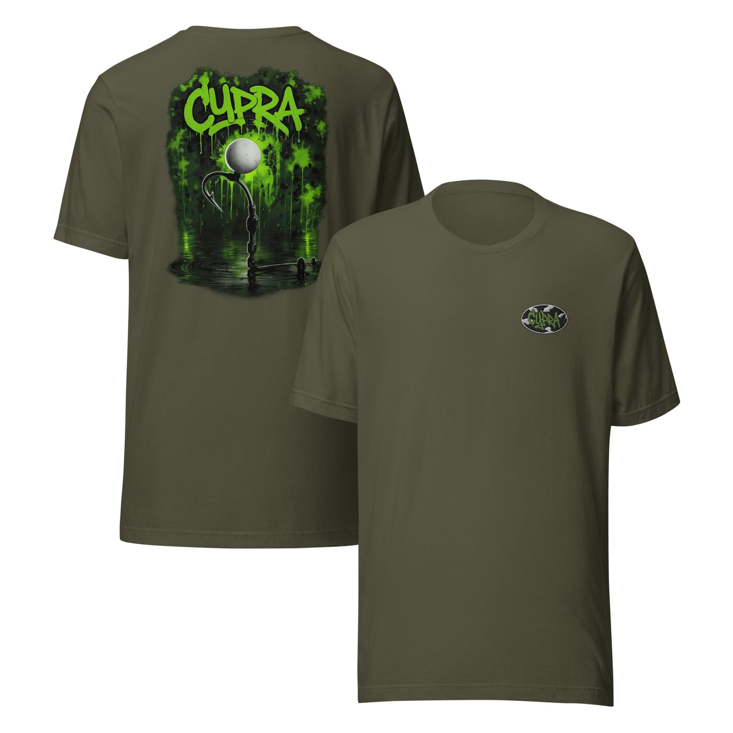 Cypra Carp Fishing (Pop Up) T-Shirt