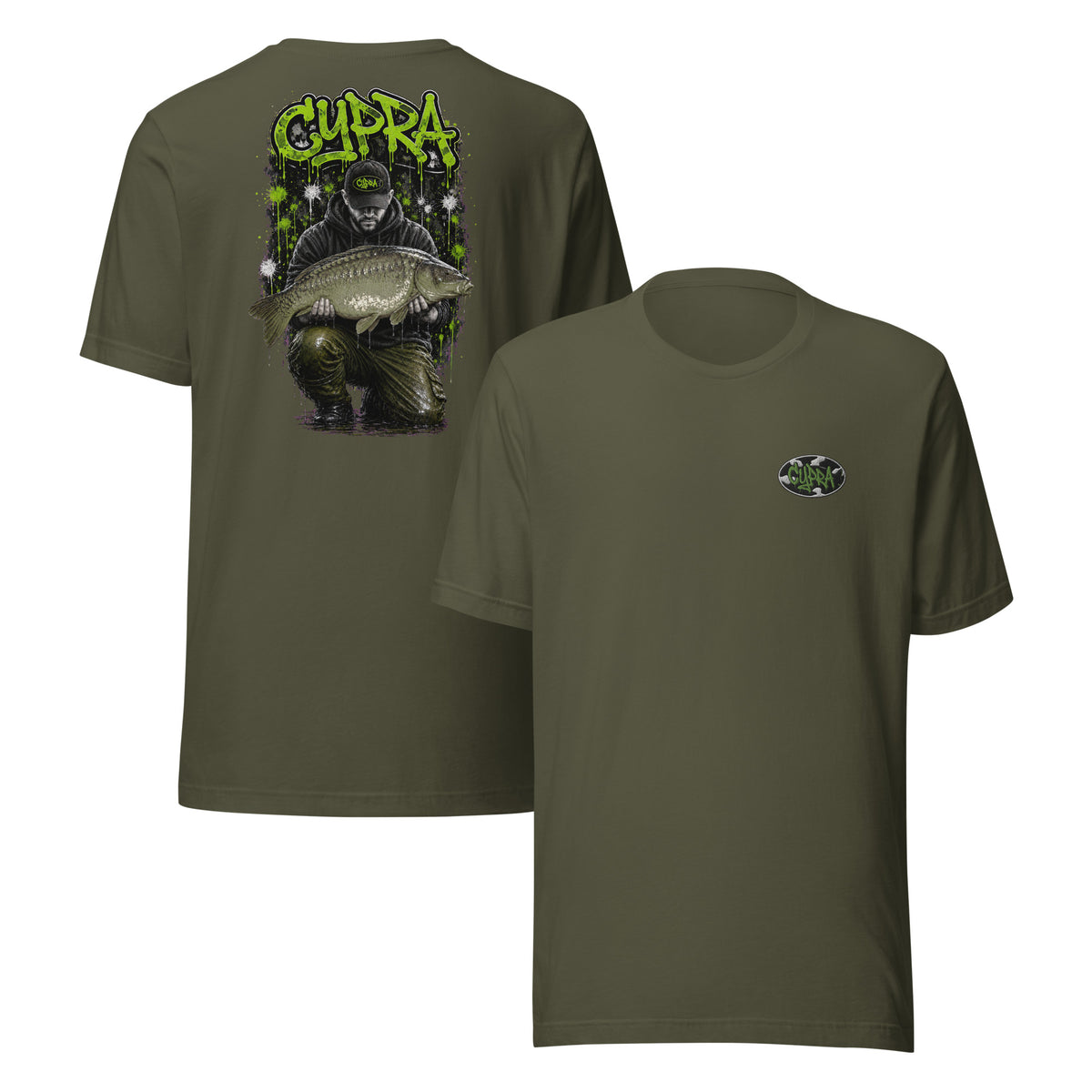 Cypra Carp Fishing (Catch) T-Shirt